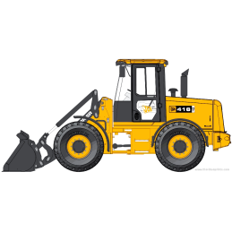 JCB 416ht filtrų rinkinys JCB variklis