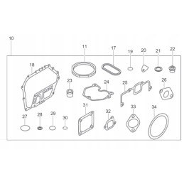 Yanmar l70 tarpiklių rinkinys 5100000746