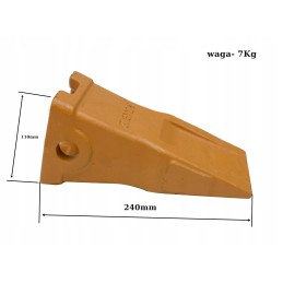 Doosan Daewoo kaušinis dantis