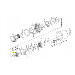 O žiedas Volvo ekskavatorius