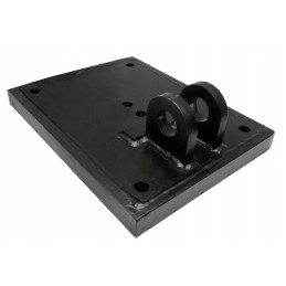 Metalinė atraminė pėda kačių ekskavatoriaus krautuvui