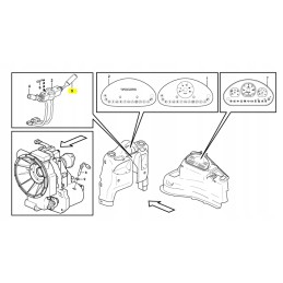 Šviesos jungiklis Volvo CVA ekskavatoriniam krautuvui