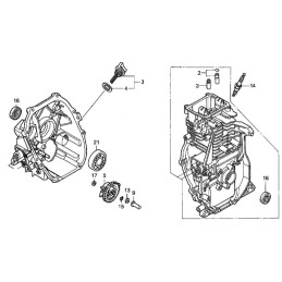 Honda gx100 vožtuvo kreiptuvas ss 12204 z0d 305