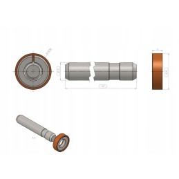 Cat j350 dantų apsauga