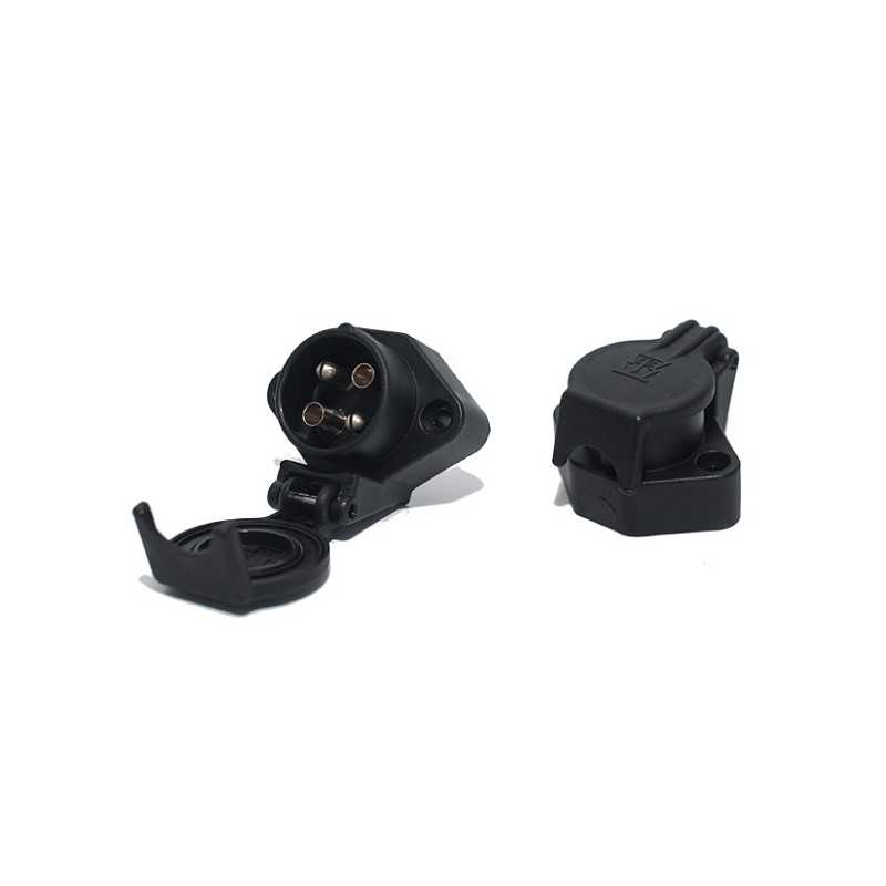 4 kontaktų priekabos lizdas mašinoms