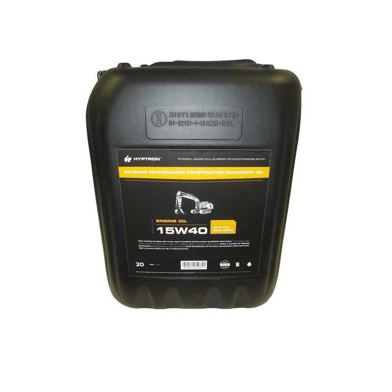15w40 variklio alyva JCB Hyptron 20 litrų