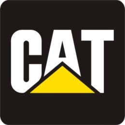 Cat Caterpillar Stickers Ekskavatoriaus krautuvas 4 vnt
