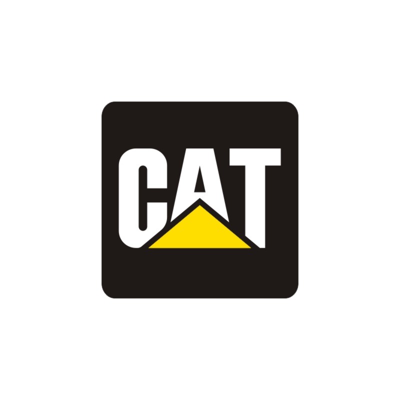 Cat Caterpillar Stickers Ekskavatoriaus krautuvas 4 vnt