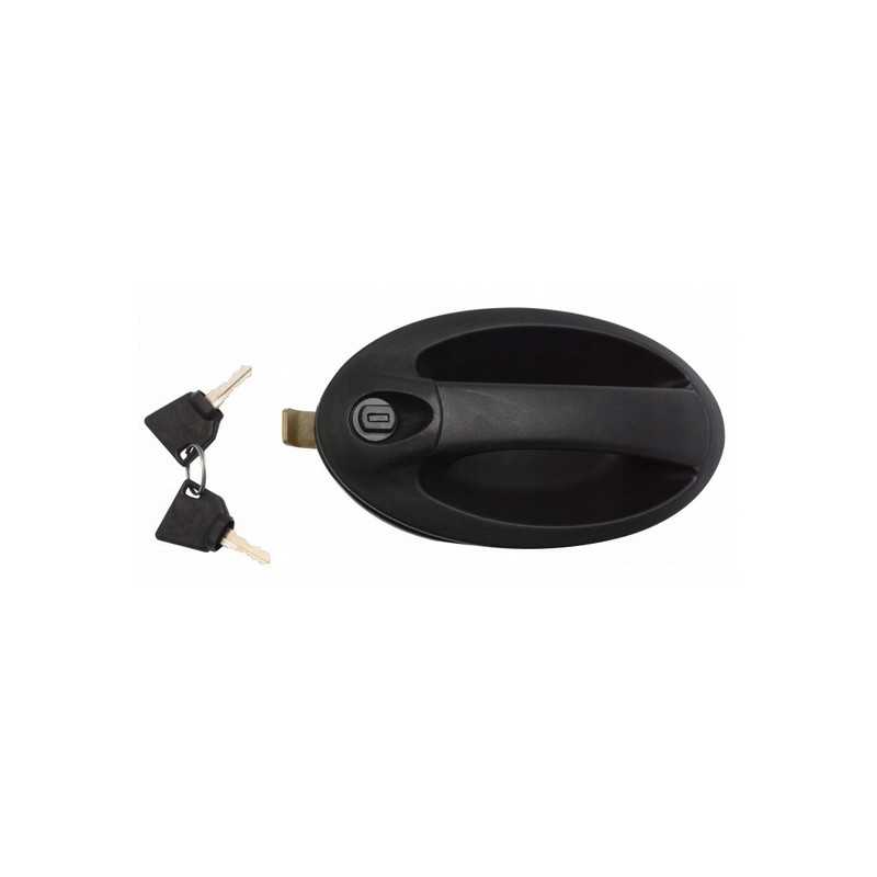 JCB 3CX 4CX ekskavatoriaus kabinos dešinė durų rankena