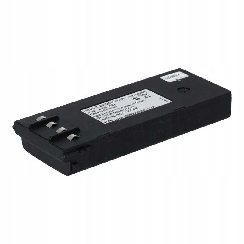 Baterija hiab hidrive nbb 7 2vdc 2400 mah 9847669