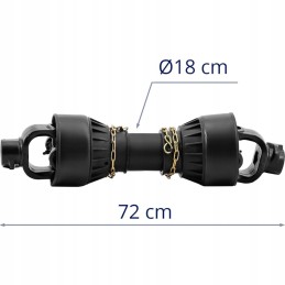 Šarnyrinis ir teleskopinis jėgos perdavimo velenas