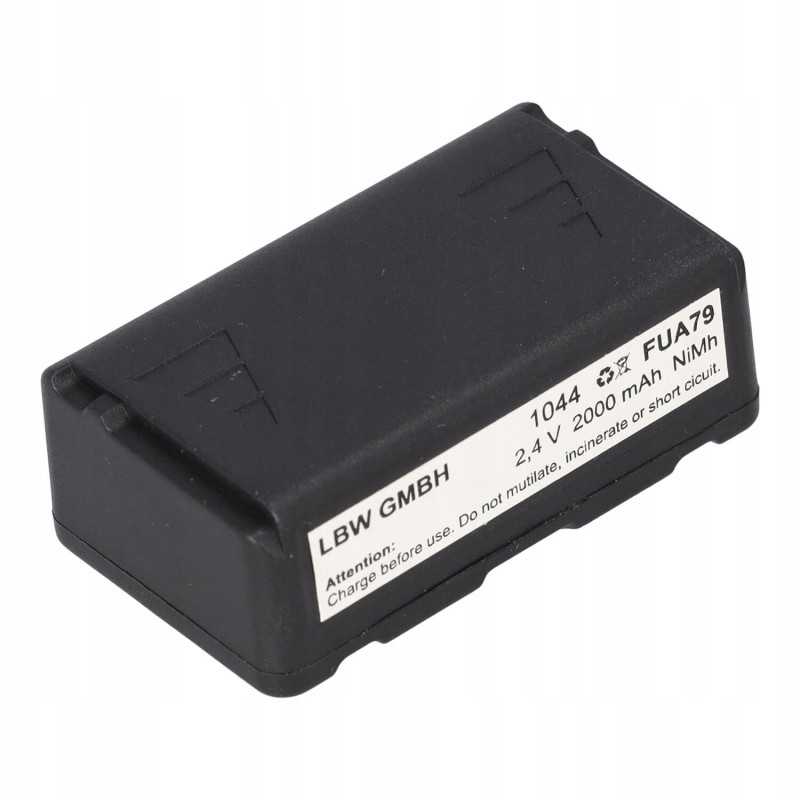 Baterija autec lbm02mh 2 4vdc 2000 mah ni mh