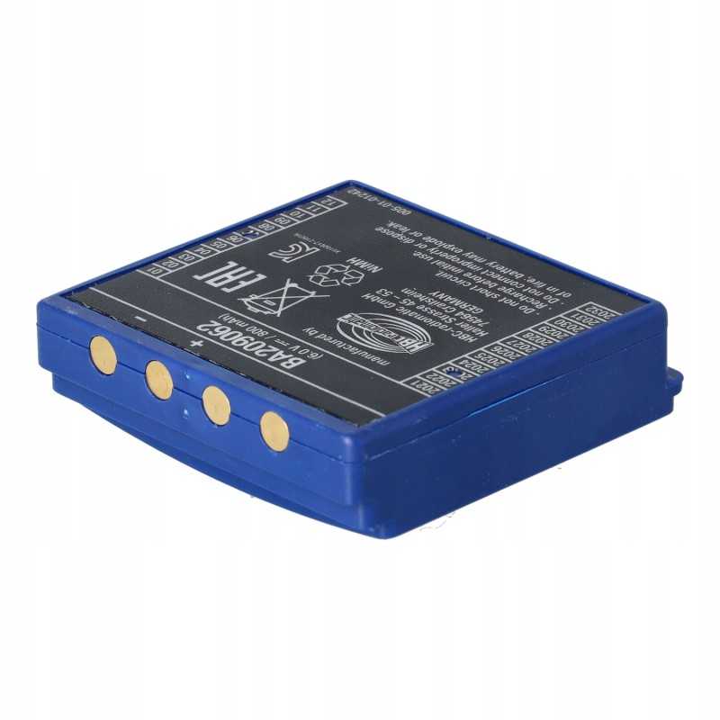 Baterija hbc radiomatic fub9nm 6vdc 800 mah