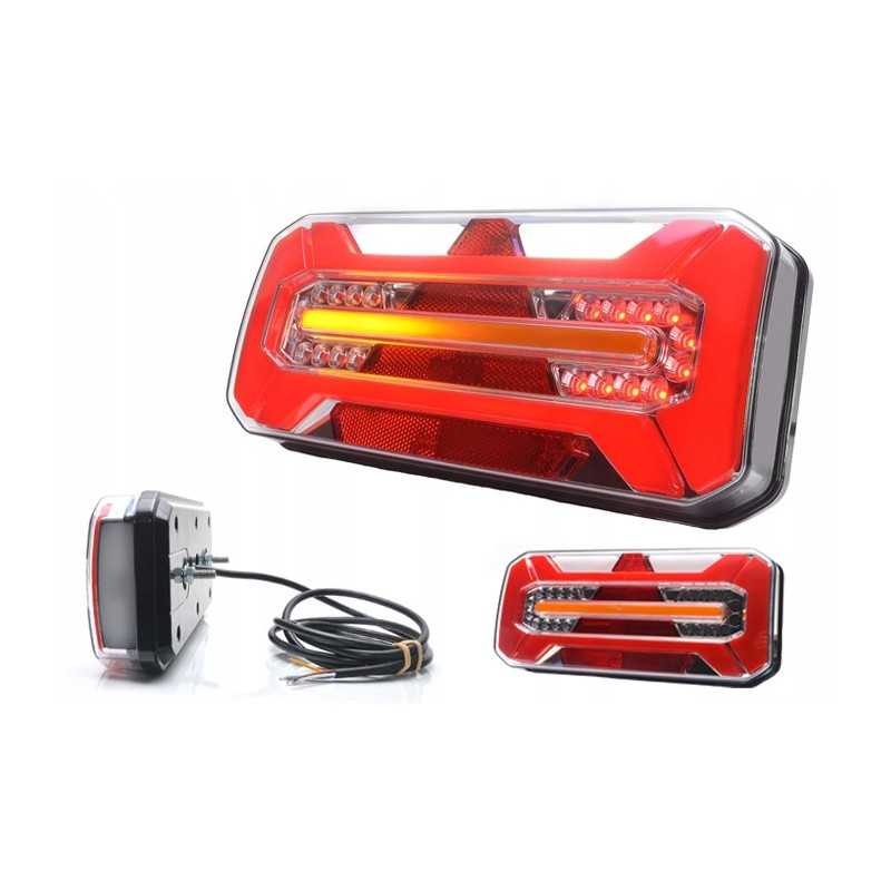 LED galinis žibintas buvo w184dd 1280ddp vilkikas