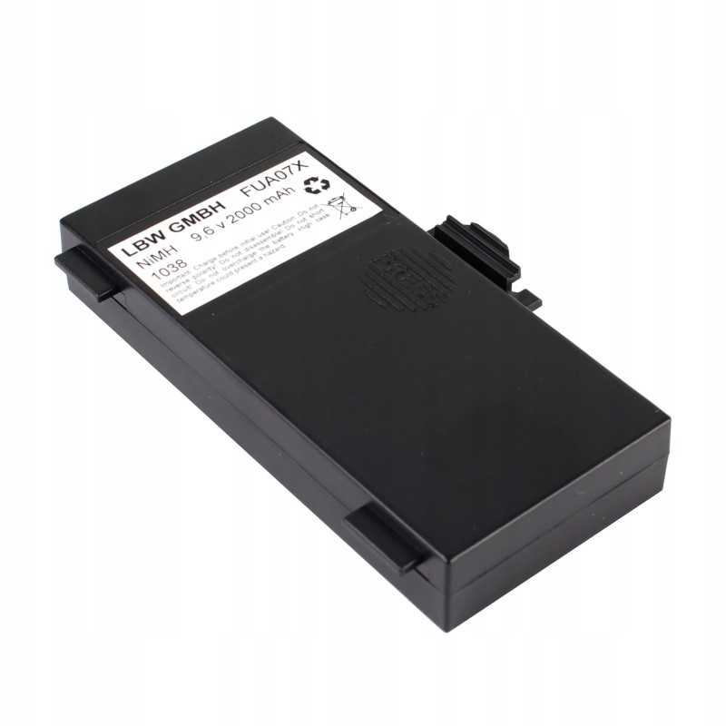 Akumuliatorius hetronic fua07x 9 6vdc klipas