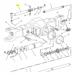 Dešinysis vairo stovas cat 416 426 428 436 9r2843 4994844