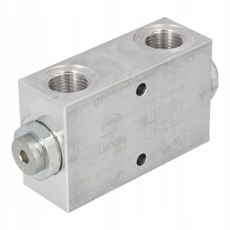 Dvigubas atbulinis vožtuvas be reguliavimo 1 2 bsp 35 lm 260 barų