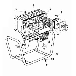 Wacker konverterio fu jungiklis 0219716