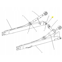 Rankenos tvirtinimo kaištis cat 844 4t7534