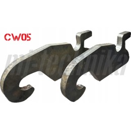 Verachtert cw05 adapterio plokštė, šaukštas