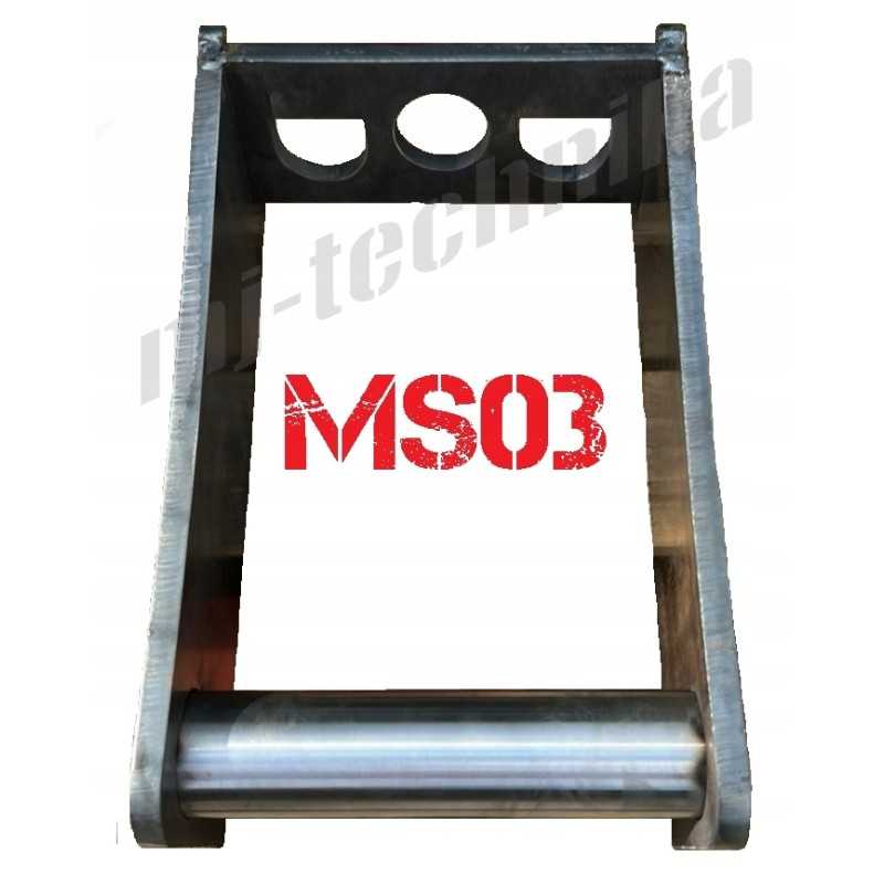 Lehnhoff ms03 jungties adapterio plokštės tvirtinimas