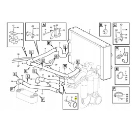 Vamzdžio sandariklis Volvo savivarčiui