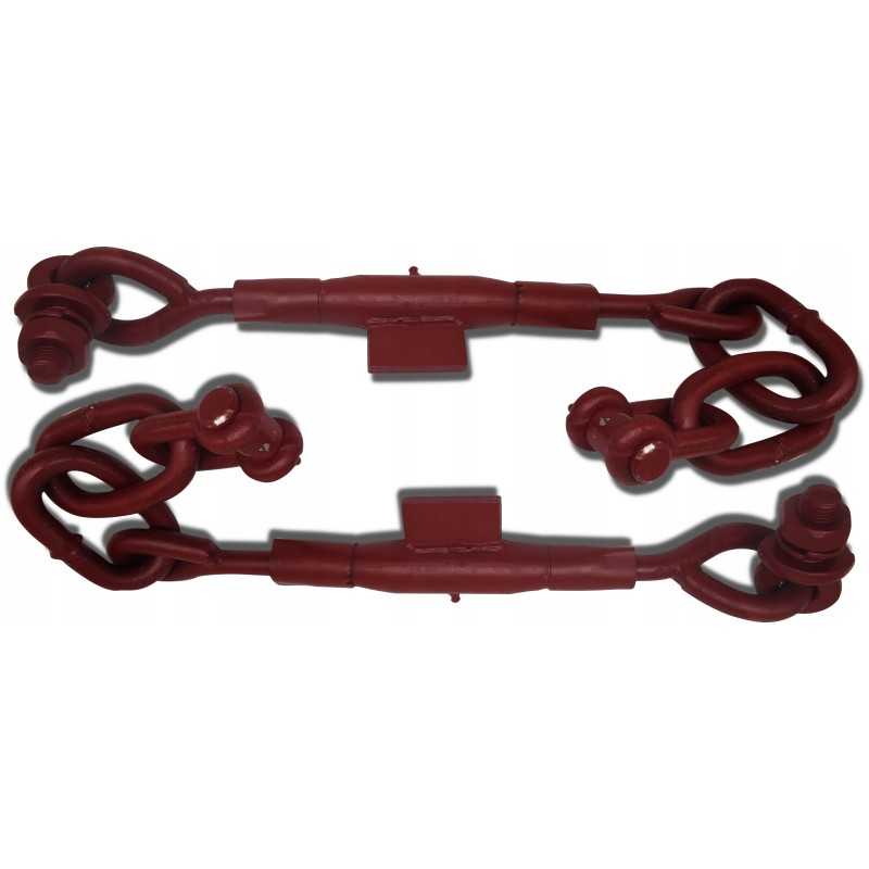 2x šoninės grandinės stabilizatorius ZETOR 5211 ištraukimas