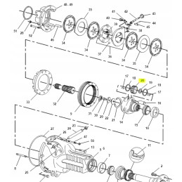 Cat 428b 428c 428d palydovas 20 dantų 1864118