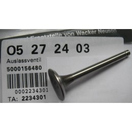 Wacker wm170 ex17 išmetimo vožtuvas 0156480