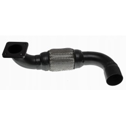 Išlenktas vamzdis duslintuvui