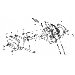 Honda gx240 galvos tarpiklis 12251 ze2 306