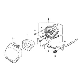 Honda gx35 pow filtro bazė 17220 z0z 010