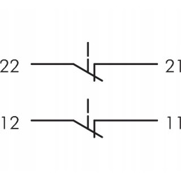 Kontaktinis elementas bzoo 2 nc momentinis 250 V kintamoji srovė