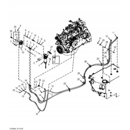 John deere 764 444k 524k wl53 laidų rinkinys