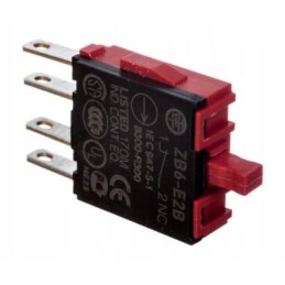 Pagalbinis kontaktas 1r, tvirtinimas priekyje