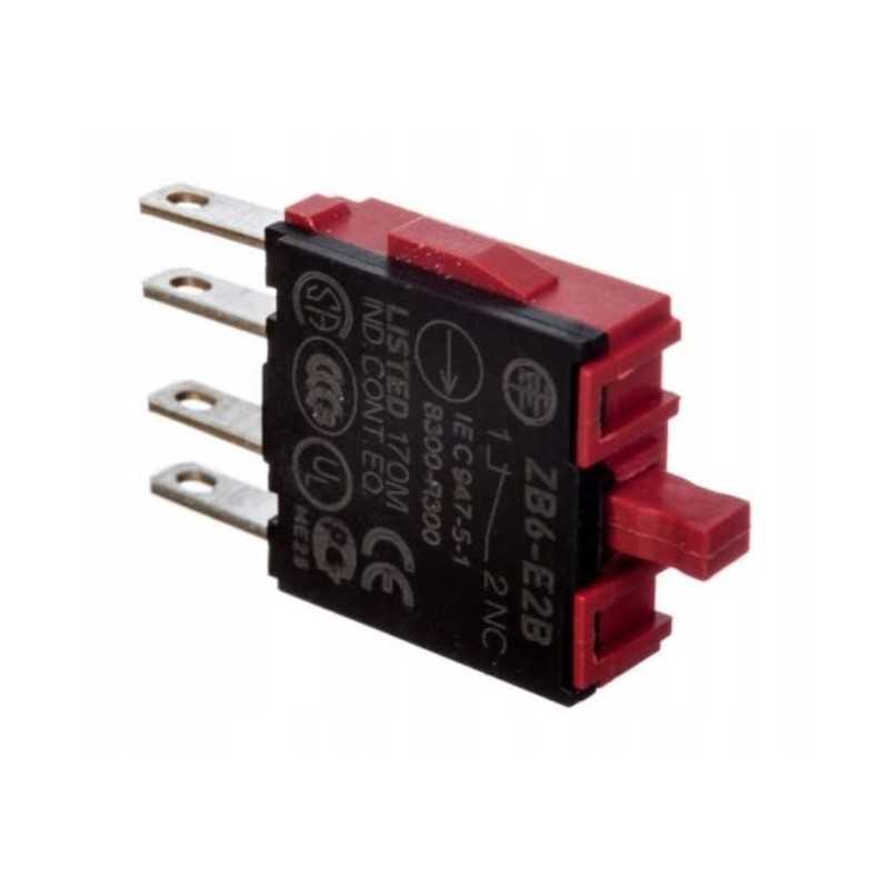 Pagalbinis kontaktas 1r, tvirtinimas priekyje