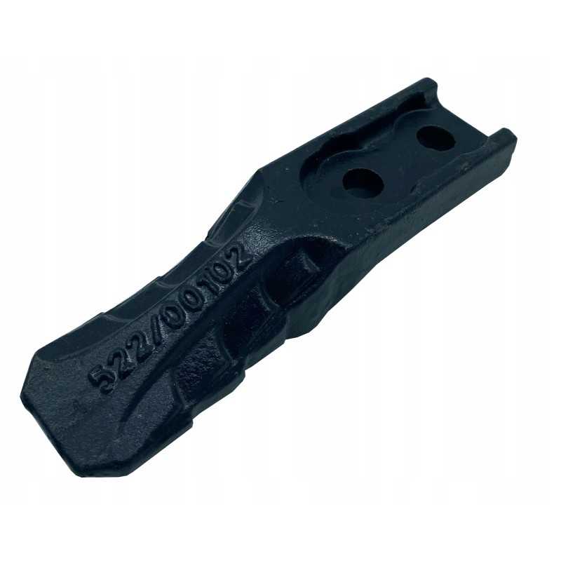 Vienpusis JCB Mini 522 00102 kaušo centrinis dantis