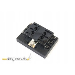 Saugiklių juostelė su 6 išėjimais 150a korpuse