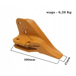 Kairės pusės dantis, Komatsu sistema