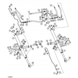 Jungties adapterio jungtis john deere 750j 850j 850jr