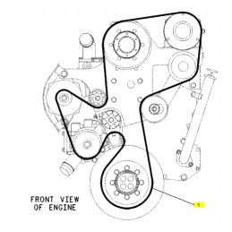Daugiabriaunė juosta cva buldozer kat