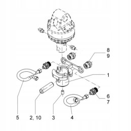 Kinshofer QRC rh 10 f 12l s1 w3 greitoji jungtis
