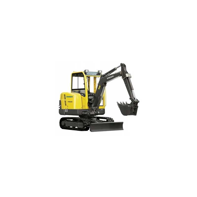 Filtrų markės Volvo EC25 filtrų rinkinys