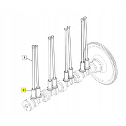 Stūmimo stiklas originalus JCB Diesel Max