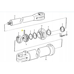 Volvo A25 tvirtinimo kaištis 4782719