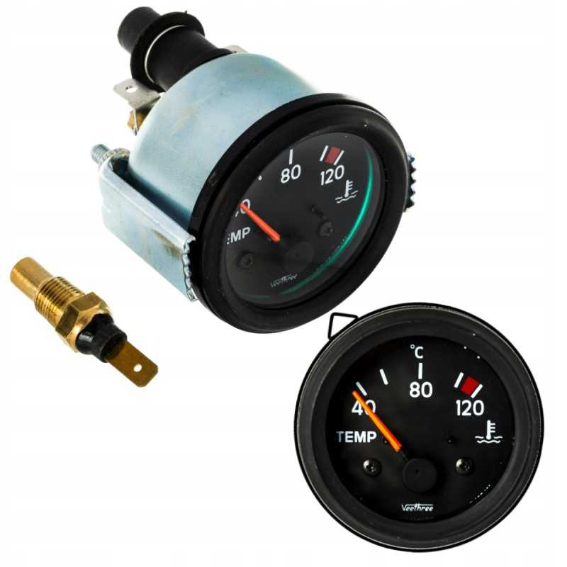 Temperatūros indikatoriaus jutiklis 24v universalus 1 8