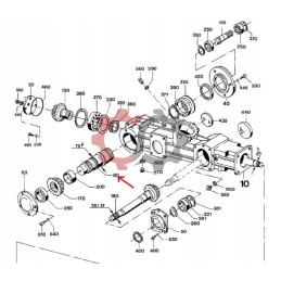 Pavarų dėžės sankabos rankovė lca64883