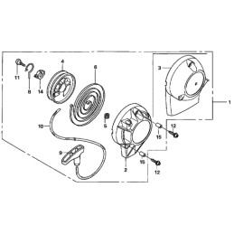Honda gx25 starteris 28421 z0h 003