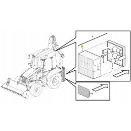 Volvo ekskavatorinio krautuvo lempos gaubtas