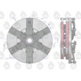 Sankabos komplektas c 330 originalus